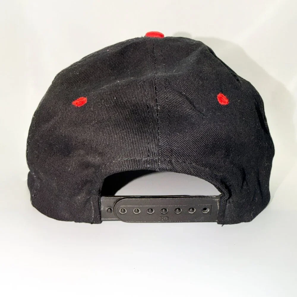 Spies Hecker Automotive Snapback Hat - Black/Red - VINTAGE 90s